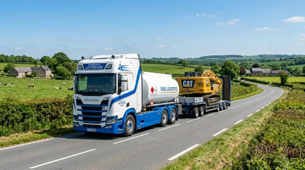 Transport de marchandises en Normandie