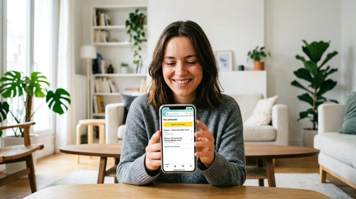 Comment changer l’adresse de livraison sur Amazon