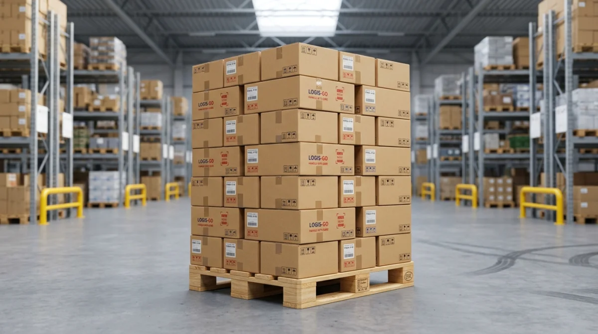 comment monter une palette logistique