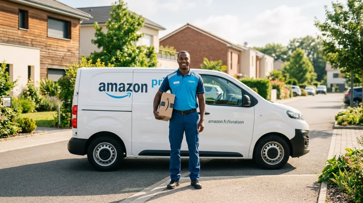 comment devenir livreur amazon